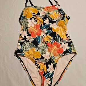 Floral Hurley One Piece Swimsuit